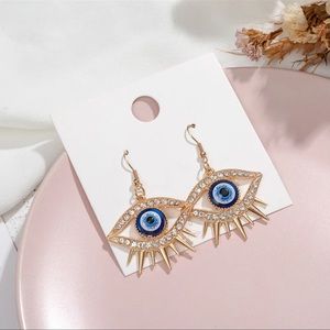 New Luxury Rhinestone Drop Earrings